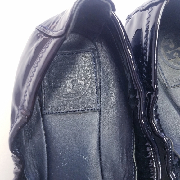 Tory Burch | Pointed Toe Patent Leather Shoes, - Picture 8 of 8